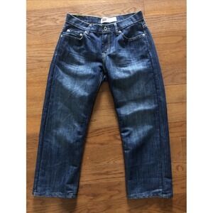 Levi's 514 Straight Fit Stretch Jeans Boys Size 8 Husky 28X23 Medium Wash NWOT